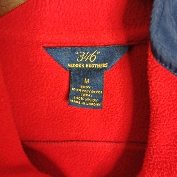BROOKS Brothers Zip Up Sweater. - Picture 4 of 5
